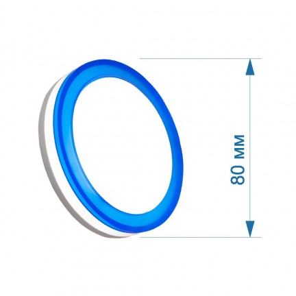 АКЦІЯ Світильник LED PANEL RIGHT HAUSEN RING 5W 4000K синій