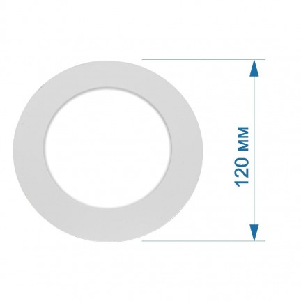 Світильник LED PANEL RIGHT HAUSEN коло SIMPLE 6W 6400K IP20