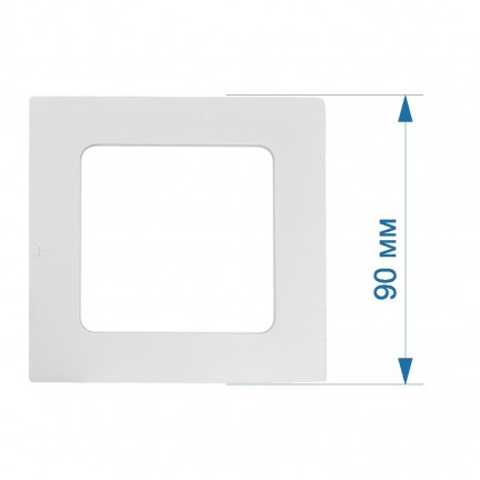 Світильник LED PANEL RIGHT HAUSEN квадрат SIMPLE 3W 4000K IP20