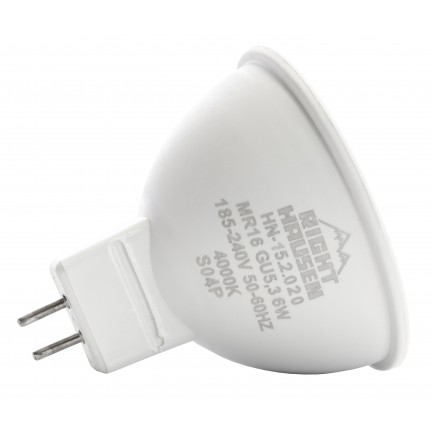 Лампа RIGHT HAUSEN LED Standard MR16 6W GU5.3 4000K HN-152020 