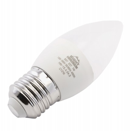 Лампа RIGHT HAUSEN LED Standard СВІЧКА 7W E27 4000K HN-154040
