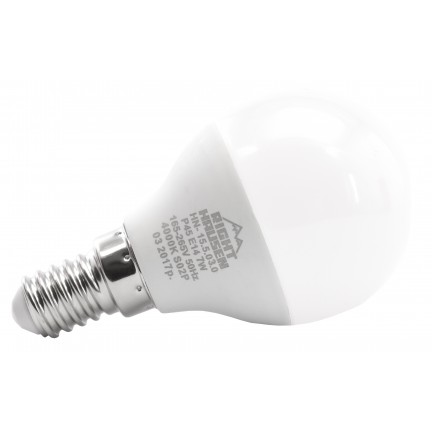 Лампа RIGHT HAUSEN LED Standard КУЛЯ 7W E14 4000K G45 HN-155030