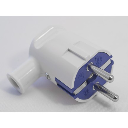 Вилка RIGHT HAUSEN STANDARD кутова з/з біла HN-021101