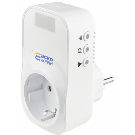 Реле контролю напруги розеткове URate S-16 AC230V 16A (RKV) АСКО