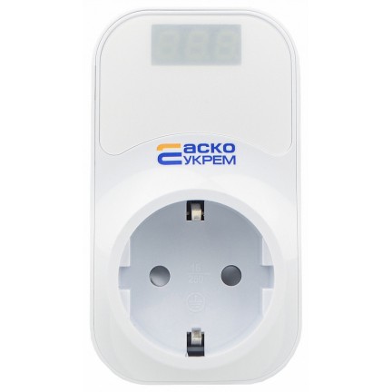 Реле контролю напруги розеткове URate S-16 AC230V 16A (RKV) АСКО