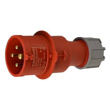 Вилка переносна серії UCombi ВП 4P 16А IP44 АСКО
