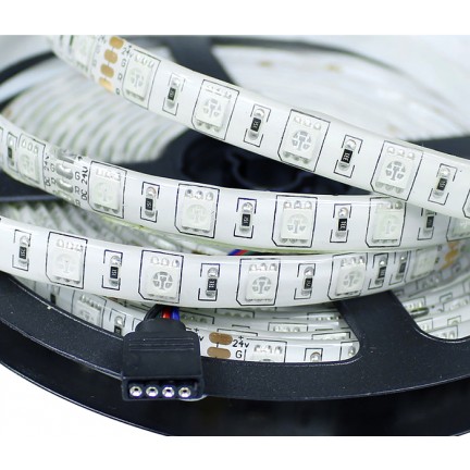 Стрічка світлодіодна MTK-300RGBF5050-12 №1 RGB, 60 LED, IP65, 5050