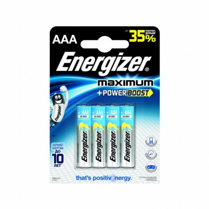 Батарейка ENERGIZER LR03 AAA Maximum