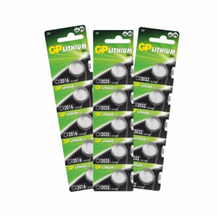 Батарейка GP Lithium 2016 blister 5