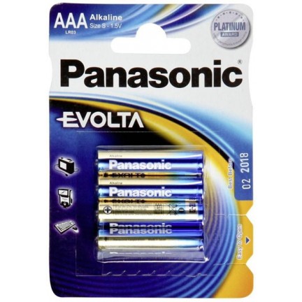 Батарейка PANASONIC EVOLTA LR3 BL4