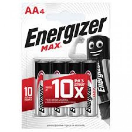 Батарейка ENERGIZER LR06 MAX 1х4 штуки