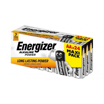 Батарейка ENERGIZER LR06 AA Alkaline Power 1х24 штуки