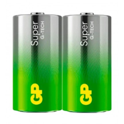 Батарейка GP 13А-S2 Shrink лужна LR20, SUPER ALKALINE