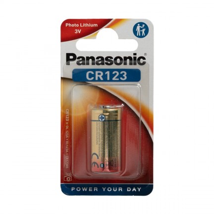Батарейка PANASONIC CR123A (3V)