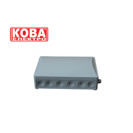 Коробка розподільна Premium Gray Р16 без клемника 133,4(156,4)х94,5х40,5 мм NEW