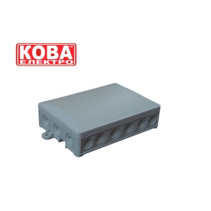 Коробка розподільна Premium Gray Р16 без клемника 133,4(156,4)х94,5х40,5 мм NEW