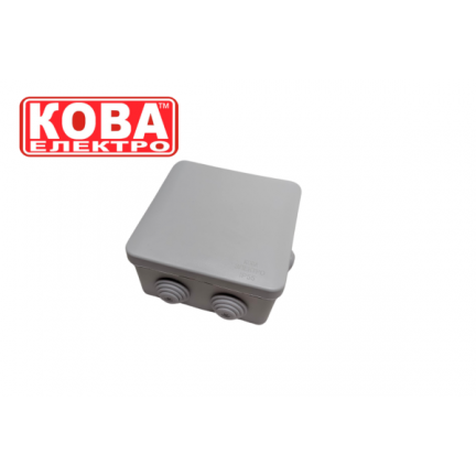 Коробка розподільна Premium Gray Р13 без клем, 100х100х50 мм NEW