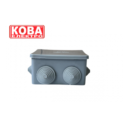 Коробка розподільна Premium Gray Р7 без клем, 90х90х50 мм
