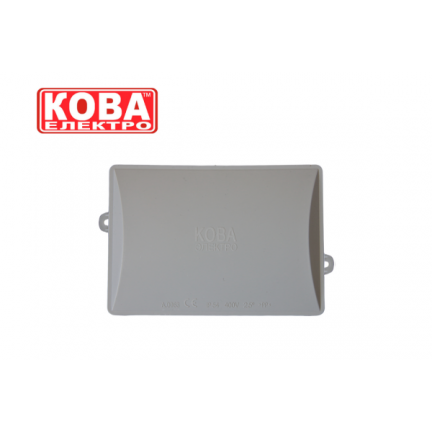 Коробка розподільна Premium Gray Р16 без клемника 133,4(156,4)х94,5х40,5 мм NEW