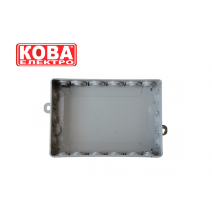 Коробка розподільна Premium Gray Р16 без клемника 133,4(156,4)х94,5х40,5 мм NEW