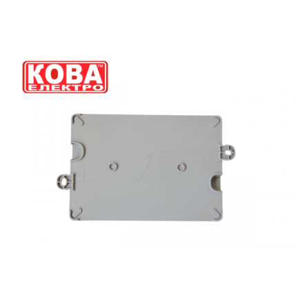 Коробка розподільна Premium Gray Р16 без клемника 133,4(156,4)х94,5х40,5 мм NEW