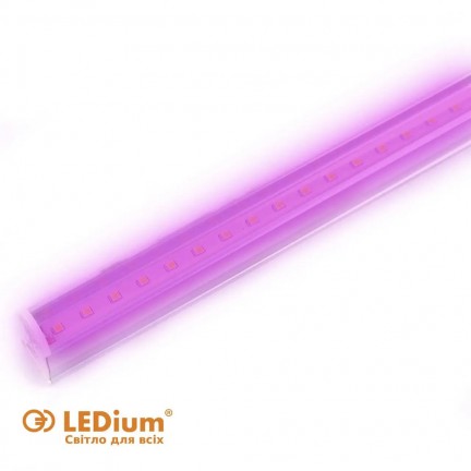 Фітолампа світлодіодна Т8 9W G13 500 Lm 1200K AC165-265V LEDium