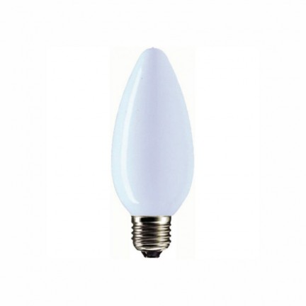 Лампа PHILIPS B-35 свічка матова 40W Е27