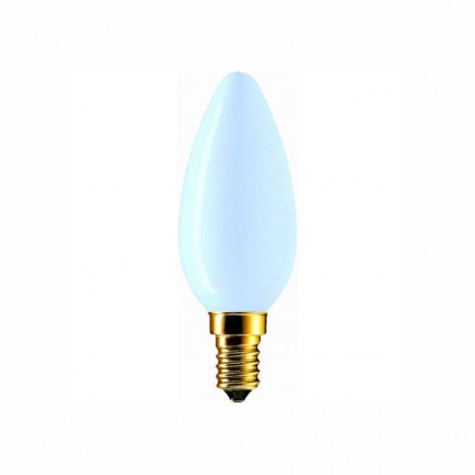 Лампа PHILIPS B-35 свічка матова 25W Е14