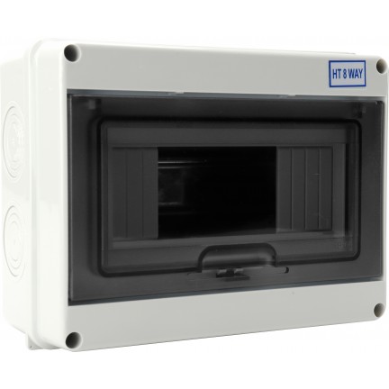 Коробка під автомати Right Hausen AquaShield IP54 зовнішня на 8 автоматів HN-414020