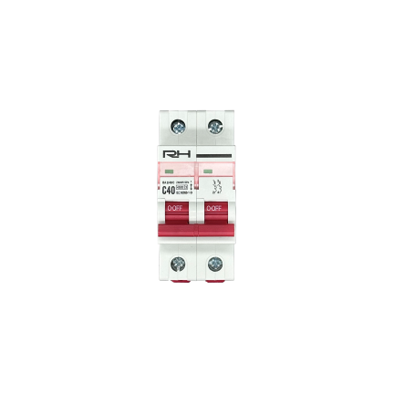 Автоматичний вимикач Right Hausen 2P C 40A HN-401027