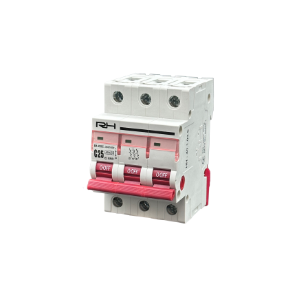 Автоматичний вимикач Right Hausen 3P C 25A HN-401035