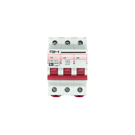 Автоматичний вимикач Right Hausen 3P C 20A HN-401034 NEW