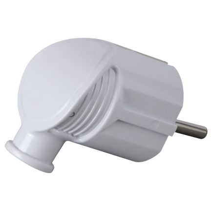 Вилка RIGHT HAUSEN SOFT LINE кутова з/з біла HN-021041 NEW