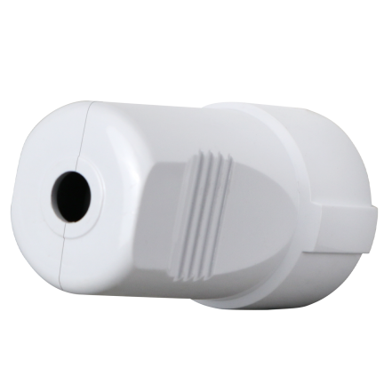 Гніздо RIGHT HAUSEN SOFT LINE штепсельне з/з біле HN-022021 NEW