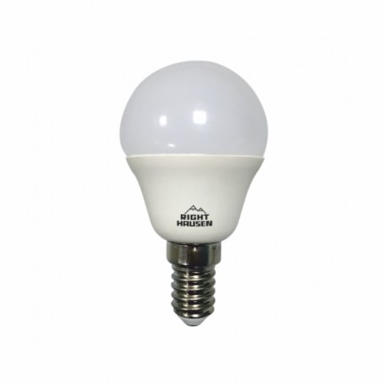 Лампа RIGHT HAUSEN LED Soft line КУЛЯ 6W Е14 4000K HN-255030