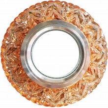 Светильник встраиваемый LED PANEL RIGHT HAUSEN CRYSTAL 5 MR16+3W LED 4000K AMBER HN-275061