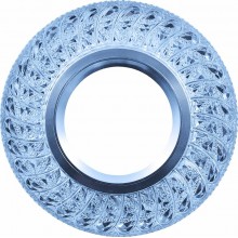 Светильник встраиваемый LED PANEL RIGHT HAUSEN CRYSTAL 4 MR16+3W LED 4000K BLUE HN-275052 NEW
