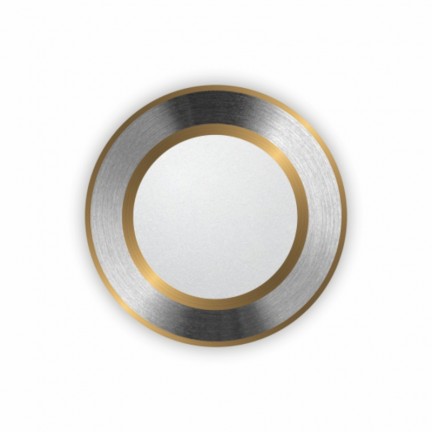 Світильник вбудований LED PANEL RIGHT HAUSEN коло CLASSIC 5W 4000K IP20 хром/золото