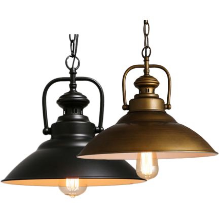 Світильник LOFT RIGHT HAUSEN Retro 320 мм бронзовий HN-321068