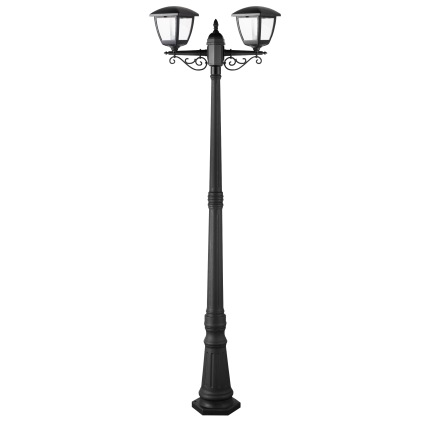 Світильник парковий RIGHT HAUSEN Gallant (пластик) 4 грані 60Wх2 E27 СТОВП HN-195062