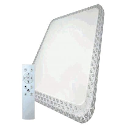 Світильник стельовий RIGHT HAUSEN LED Stellar square IP20 72W з пультом 3000-6500K HN-2342052 NEW