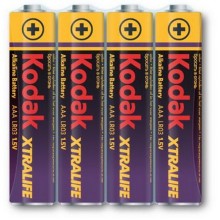 Батарейка KODAK XTRALIFE LR03 коробка 1х4 шт. NEW