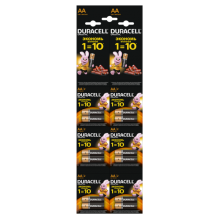 Батарейка DURACELL LR06 MN1500 1x2 шт. відривна (плакат 2х10 штук) Батарейка DURACELL LR06 MN1500 1x2 шт. відривна (плакат 2х10 штук)