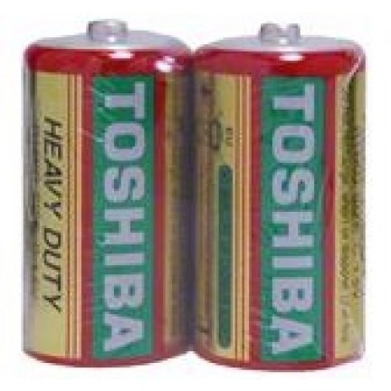 Батарейка TOSHIBA R14 коробка 1х2