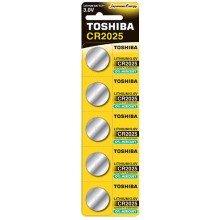 Батарейка TOSHIBA CR2025 BP 1х5 Батарейка TOSHIBA CR2025 BP 1х5